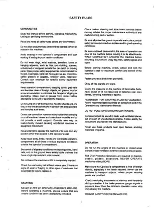 FD175 Crawler Dozer Operation and Maintenance Manual Preview image 4