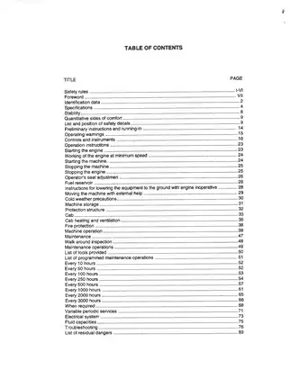 Fiat-Allis FD 255 Crawler Dozer Operation and Maintenance Instruction Manual Preview image 3