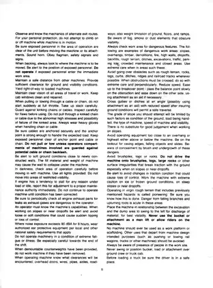 Fiat Allis FL 145 Crawler Loader operation maintenance instruction manual Preview image 5