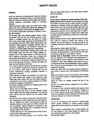 FIAT-HITACHI FL 175 Crawler Loader Operation & Maintenance Manual Preview image 4