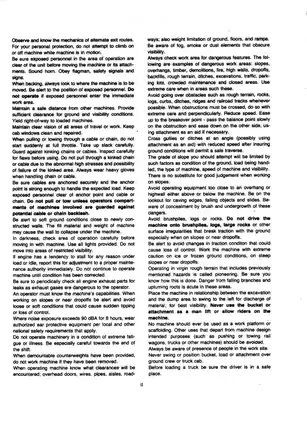 FIAT-HITACHI FL 175 Crawler Loader Operation & Maintenance Manual Preview image 5