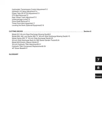 MTD Yard Machine Yardman garden tractor technical manual Preview image 4