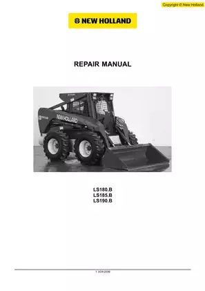 Complete Repair Manual for LS180.B, LS185.B, LS190.B Skid Steers Preview image 3