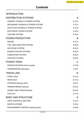 New Holland LS180.B, LS185.B, LS190.B Skid Steer Loader workshop repair manual Preview image 4