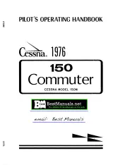 Cessna 150M Standard, Commuter & Commuter II 1976 Airplane Pilot's Operating Handbook (P/N D1055-13-RPC-750-9/83) – preview page 1