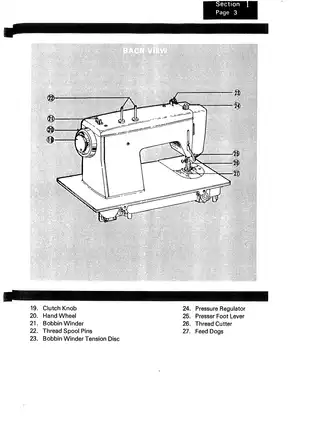 Kenmore Sewing Machine Manual - Models 1230, 1240, 1250 Preview image 4