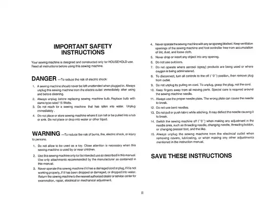 Kenmore Sewing Machine Instruction Manual - Comprehensive Guide for Model 385 Preview image 4