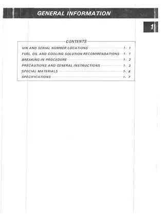 1987-1992 Suzuki LT250R, LTR250 service manual Preview image 4