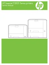 2006 HP LaserJet P3005 Series Service Manual (P/N Q7812-90910) – preview page 1