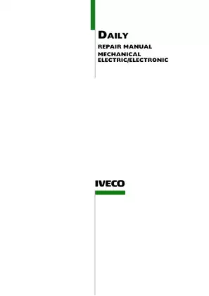 2006 Iveco Turbo Daily repair manual