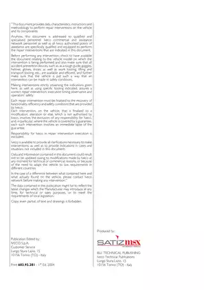 IVECO 8140 Series Daily Repair Manual | Comprehensive Maintenance Guide Preview image 2