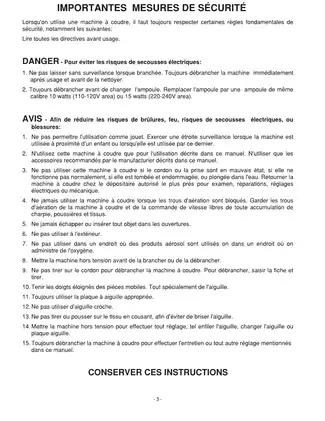 EURO-PRO Shark Sewing Machine Instruction Manual Preview image 5