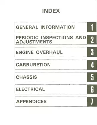 Comprehensive Service Manual for Yamaha YTMZ00K All-Terrain Vehicle (1986) Preview image 3
