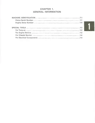 Comprehensive Service Manual for Yamaha YTMZ00K All-Terrain Vehicle (1986) Preview image 4
