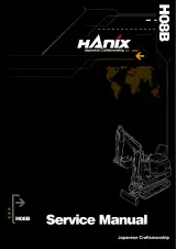 Hanix H08B Excavator Service Manual & Parts Catalogue – preview page 1