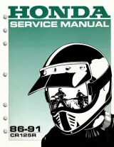 1986–1991 Honda CR125R Service & Repair Manual (PN 61460-KRF-A00) – preview page 1