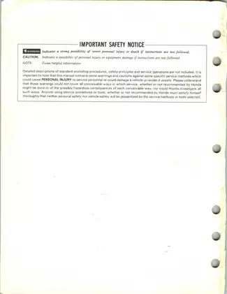 1986-1991 Honda CR125R, CR125 repair and service manual Preview image 2