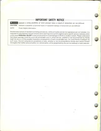 Honda CR125 Motorcycle Repair Manual (1986-1990) - Comprehensive Service Guide Preview image 2