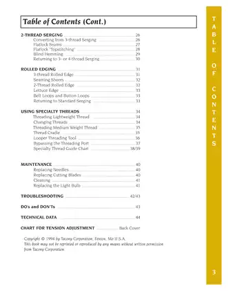 Baby Lock Eclipse DX Instruction and Reference Guide Preview image 5
