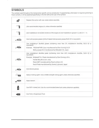 Honda CR125R Service Manual Preview image 3