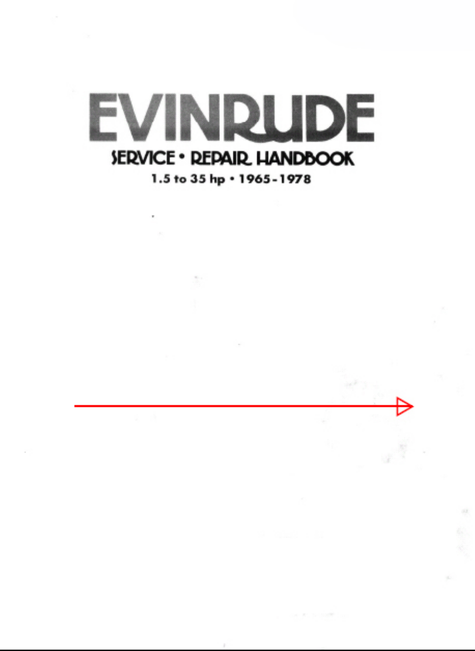 1965-1978 Evinrude 1,5-35hp outboard motor service repair manual Preview image 6