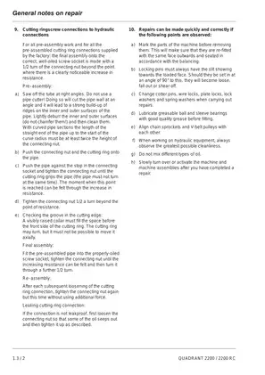 CLAAS Quadant 2200/2200RC Baler Repair and Service Manual Preview image 5