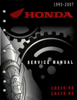 1995–2007 Honda CR80R / CR80RB Expert / CR85R / CR85RB Expert Service & Repair Manual – preview page 1