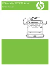 HP LaserJet M1522n MFP / M1522nf MFP Service Manual (P/N CB534-90945) – preview page 1
