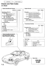 1993–1997 Honda CR-X del Sol Service Manual – preview page 1