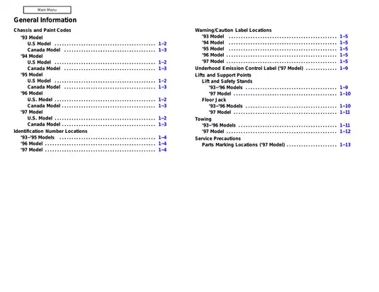 Honda Engine Service Manual for D16Y7 and D16Y8 (1993-1997) Complete Guide Preview image 3