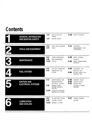 Mercury & Mariner Outboard Service Manual Preview image 3