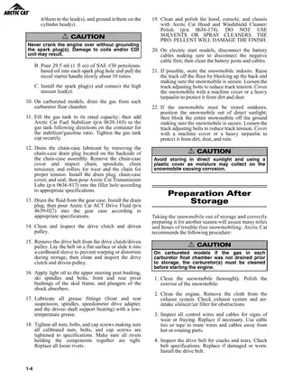 Comprehensive Arctic Cat Snowmobile Service Manual Preview image 5