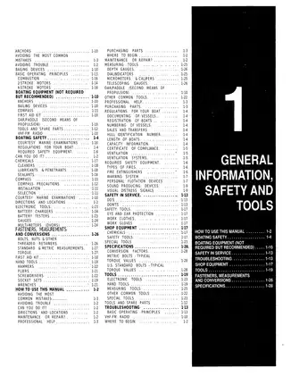 Yamaha Outboard Service Manual (1984-2003) - Comprehensive Repair & Maintenance Guide Preview image 4