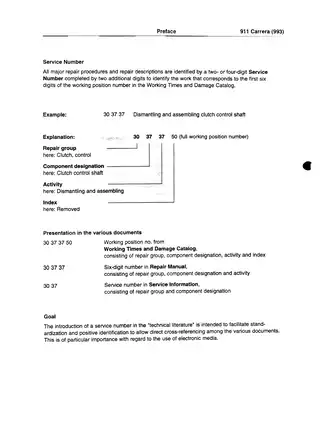 Porsche 911 Carrera 993 repair manual Preview image 3