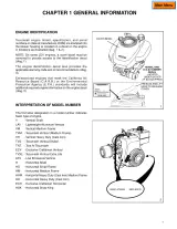 Tecumseh 3-11hp, 4-cycle, L-Head Small Engine 1999–2004 Technician's Manual (P/N 692509) – preview page 5