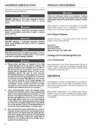 2007 Harley-Davidson Softail Service Manual: Maintenance and Repair Guide Preview image 3