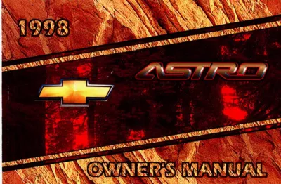 Preview: 1998 Chevrolet Astro / Safari Owner's Manual (P/N 15020756)
