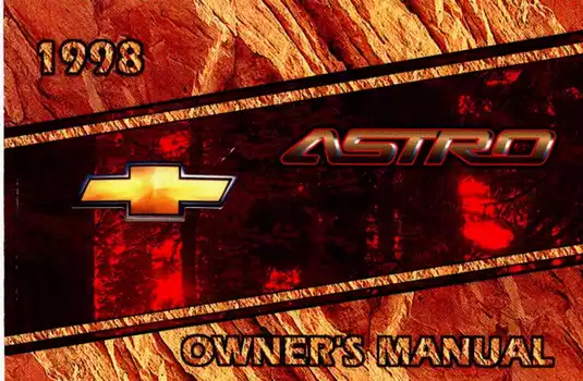 1998 Chevrolet Astro/Safari Owner's Manual PDF