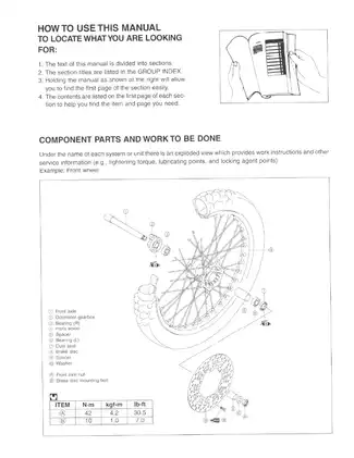 2000-2007 Suzuki DR-Z 400 service manual Preview image 2