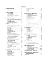 Sharp SD-2260 Copier Service Manual (P/N 00ZSD2260SME1) – preview page 2