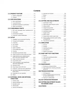 Sharp SD-2260 copier service manual Preview image 2