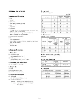 Sharp SD-2260 copier service manual Preview image 5