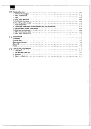 SHARP SF-7320 & SF-7370 Service Manual - Comprehensive Guide for Efficient Maintenance Preview image 4
