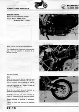 Honda XL400R & XL500R1982 OEM Service Manual Addendum (P/N 6643500Y) – preview page 4