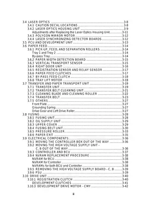 Ricoh Aficio SP C3800 Service Manual - Comprehensive Guide for Troubleshooting and Maintenance Preview image 3
