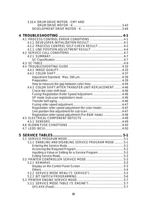 Ricoh Aficio SP C3800 Service Manual - Comprehensive Guide for Troubleshooting and Maintenance Preview image 4