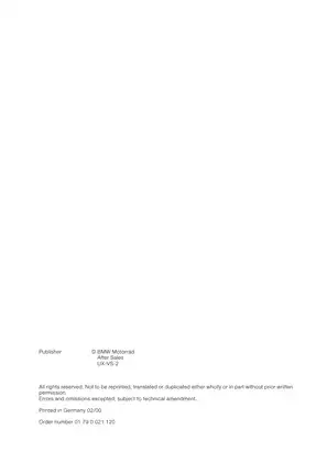 BMW R 1150 GS Repair Manual - Comprehensive Guide for Maintenance and Repair Preview image 2