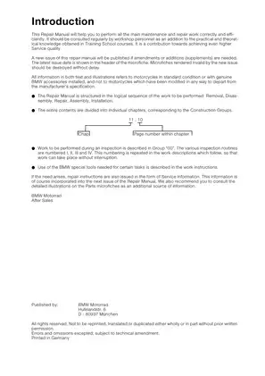 BMW R 1150 GS Repair Manual - Comprehensive Guide for Maintenance and Repair Preview image 3