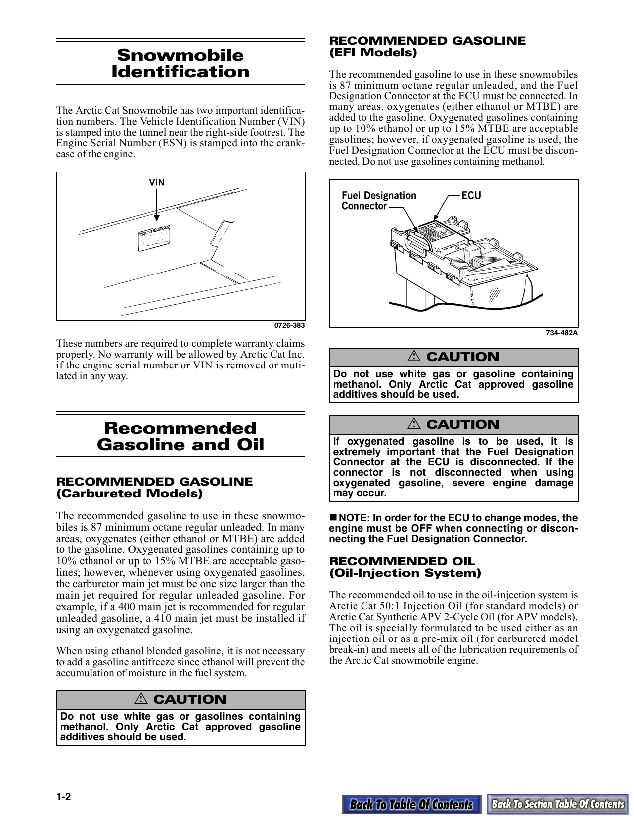 2002 Arctic Cat snowmobile service and shop manual Preview image 2