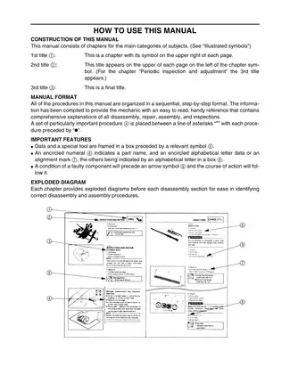1998-2004 Yamaha Kodiak YFM 400 service manual Preview image 4